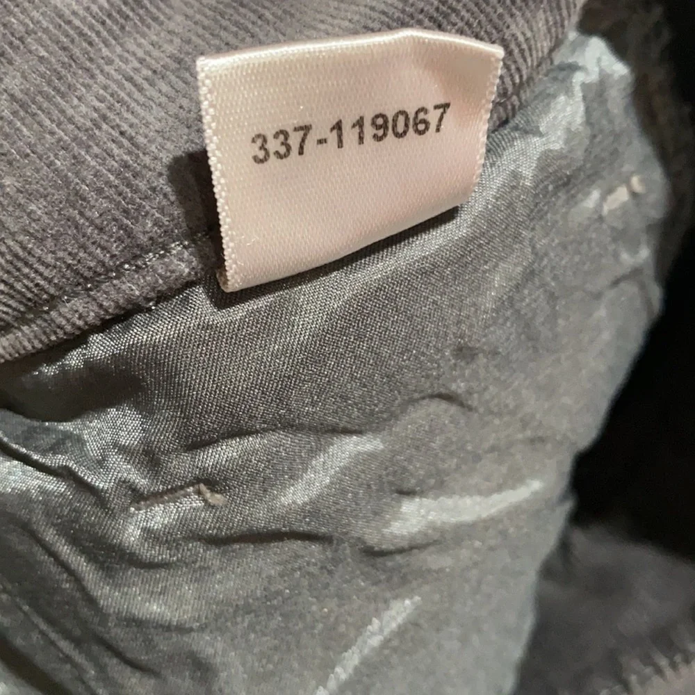 Final Sale 👀 No More Low Offers PAIGE HOXTON HIGH-RISE SLIM CORDUROY PANTS